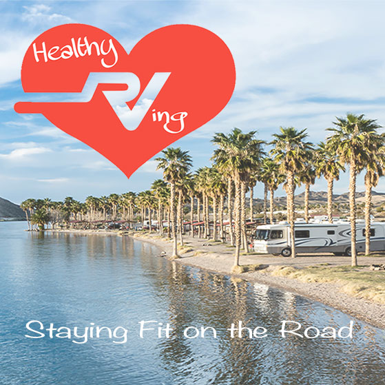 Healthy Rving RV on the lake