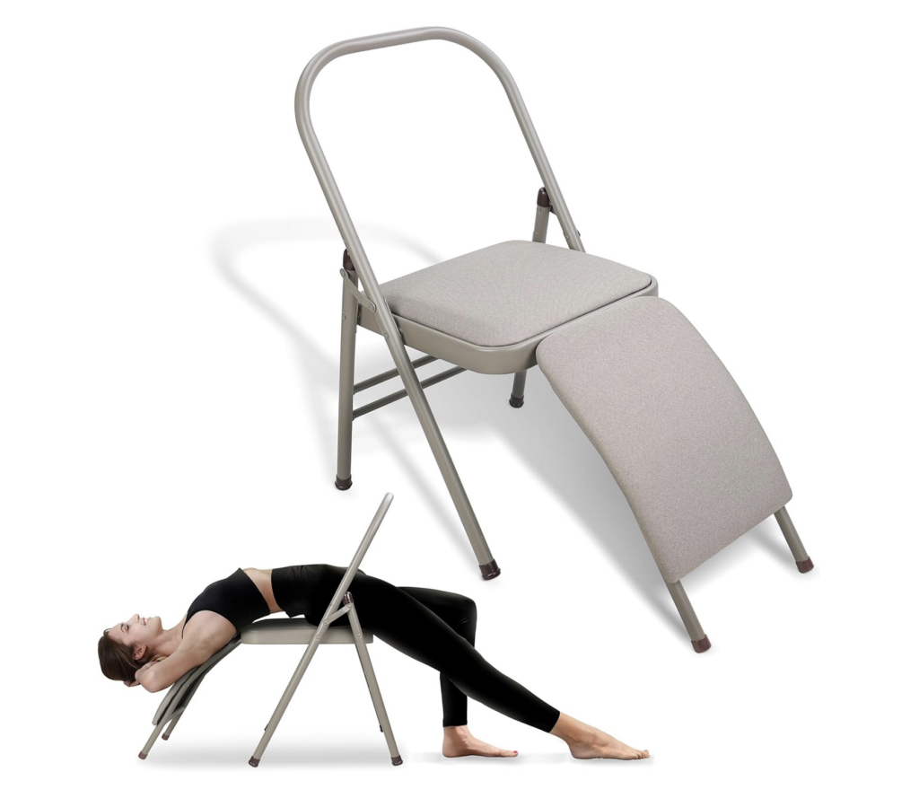armless yoga chair