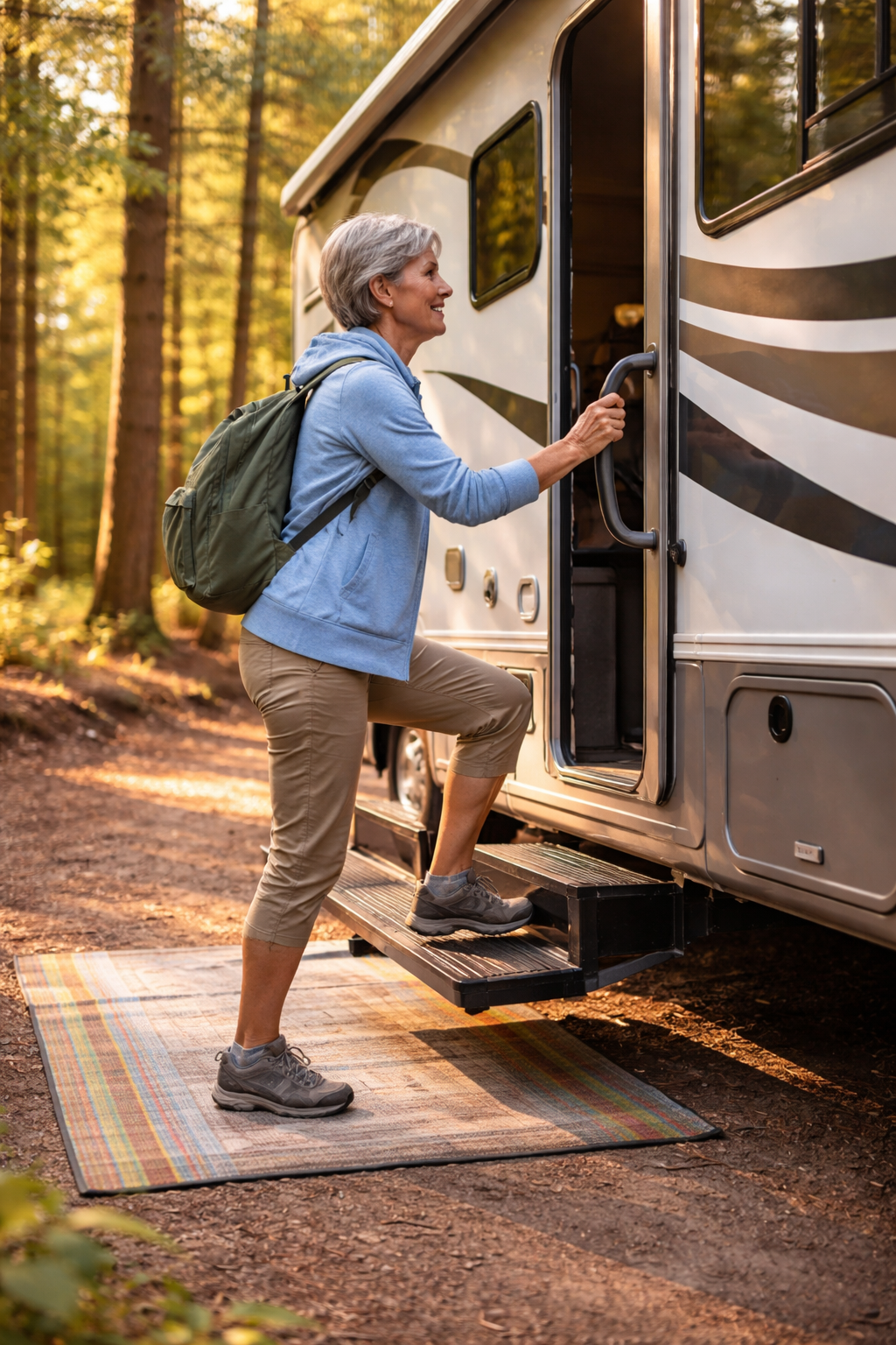 RV step safety
