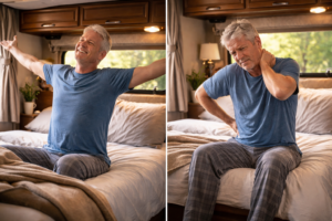 RV morning mobility workout routine