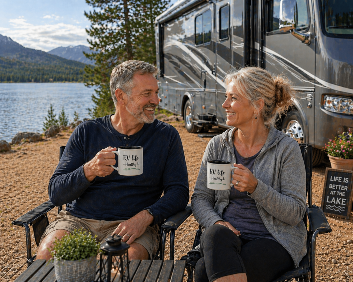 Motivational rv couple