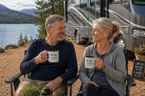 Motivational rv couple