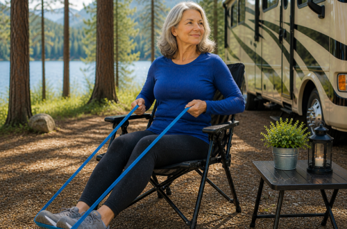 fibromyalgia exercise seated band row